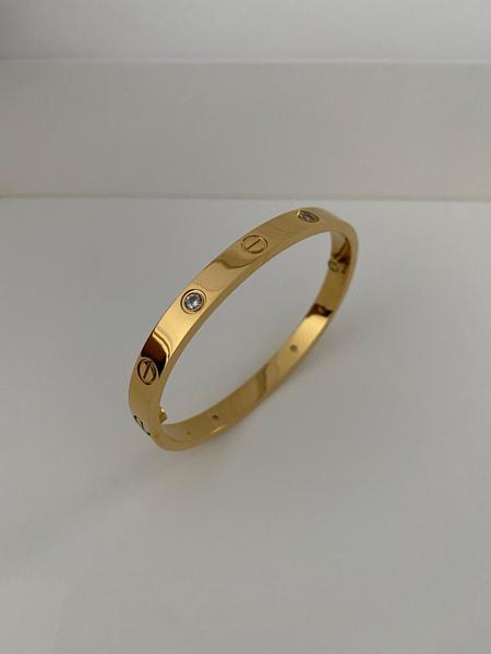 Cartier Love Bracelet In Gold - Titanium Non Tarnish - 16cm, 17cm, 19cm ...