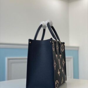 V Onthego MM Bag - Black or Beige - Luxe Finds UK