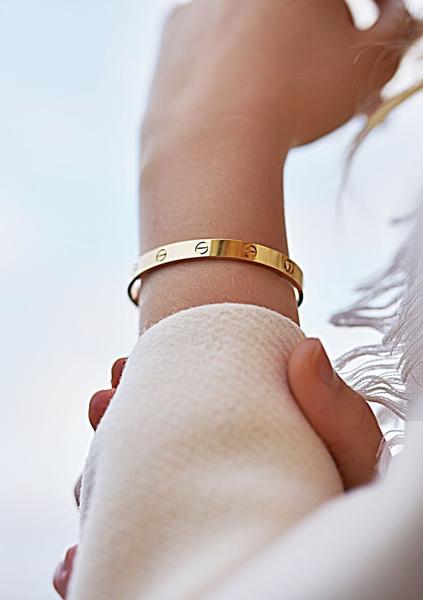 Gift for Sister - Love Link Bracelet - Linked for a Lifetime - Silver –  Honey Willow - handmade jewellery