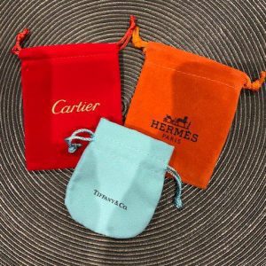 Branded Velvet Jewellery Pouches Luxe Finds UK