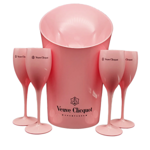 pink set 4 glasses