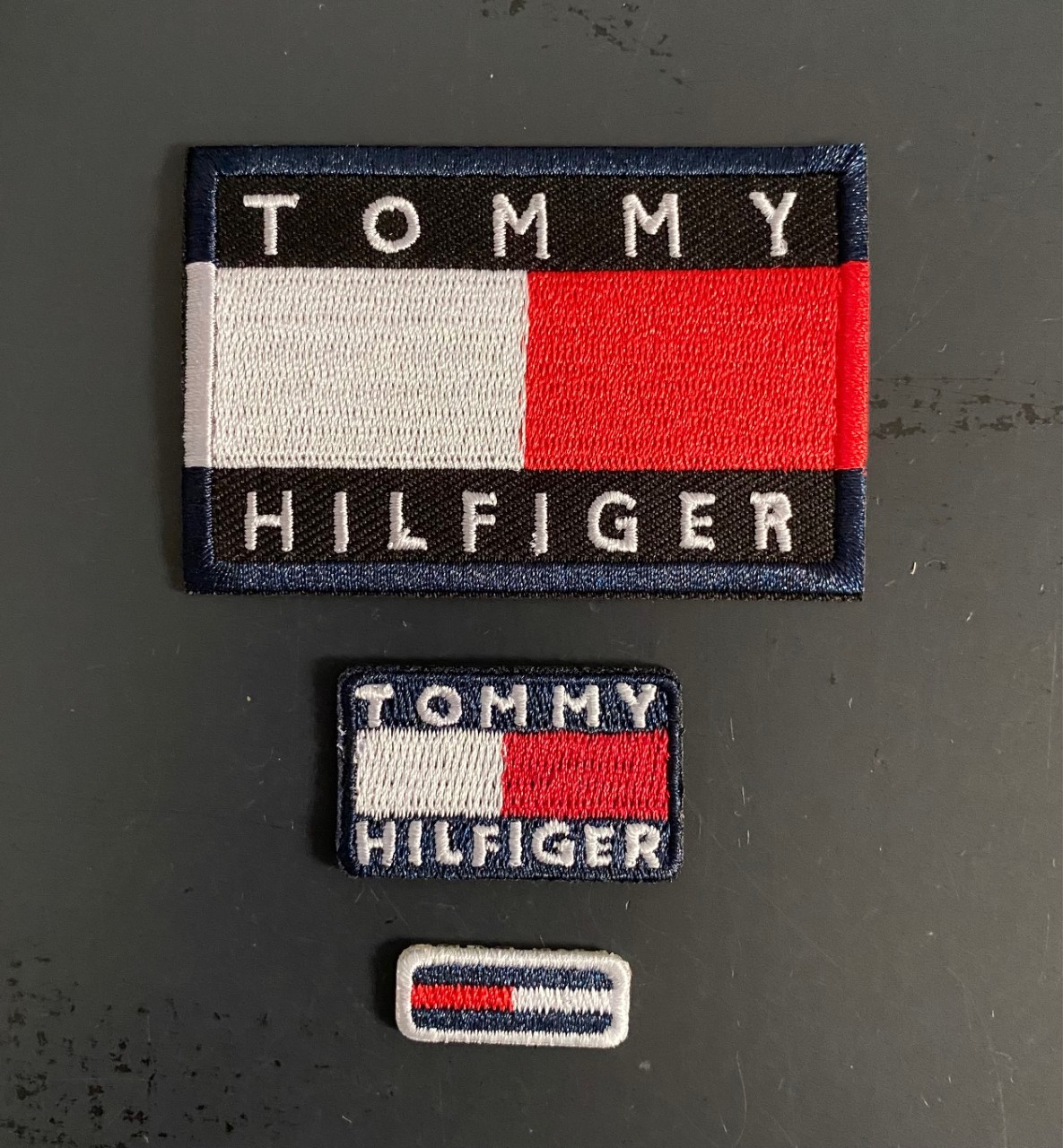 Tommy Hilfiger Iron on / Sew on Badge /Patches - Luxe Finds UK