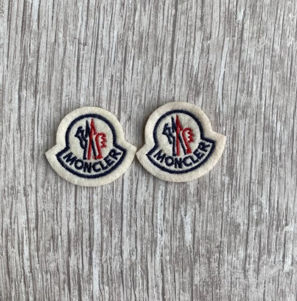 Moncler Sew on Badge / Patches - Luxe Finds UK