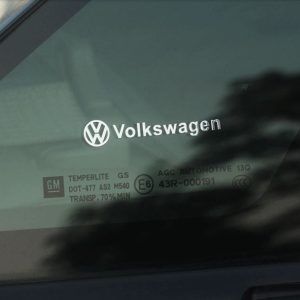 VW Silver sticker