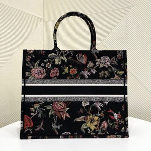 Dior Book Tote Large Canvas Multicolour