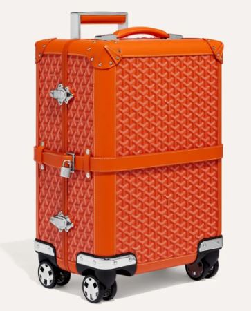 Goyard Bourget PM Trolley Case Wheeled Travel Luggage Carry on