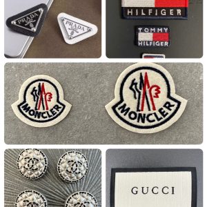 BRAND BADGES / BUTTONS / LABELS