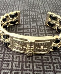 Chanel Gold Cuff Bangle