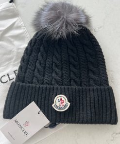 Moncler Pompom Hat -One Only Off White